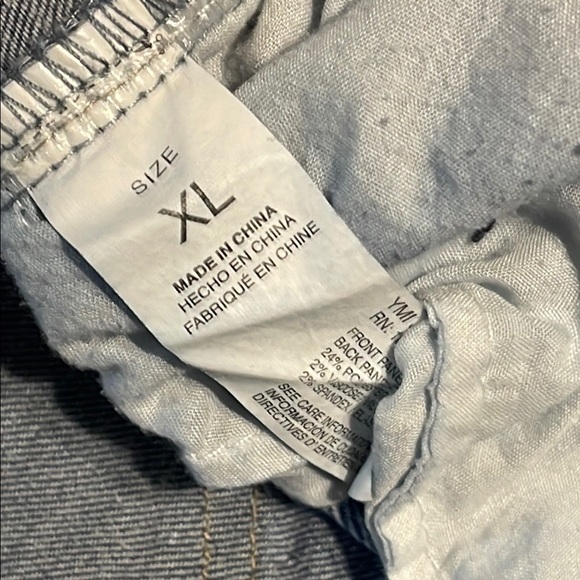 YMI Distressed Denim Jean Shorts - Picture 7 of 7